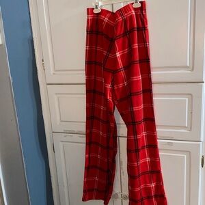 Wondershop Red and Black Plaid Sleepwear Pants